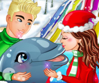 Шоу с дельфинами Рождество