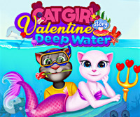 Девушка-кошка История любви в глубокой воде