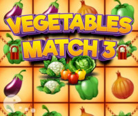 Vegetables Match 3