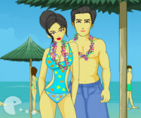 Гавайский пляжный поцелуй