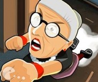 Бросить злой бабушке