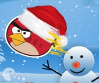 Сердитые птицы Рождество