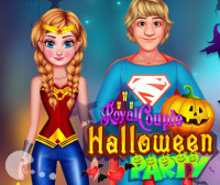 Королевская пара Хэллоуин вечеринка