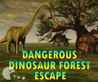Побег из опасного леса динозавров