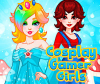 Косплей девушки-геймеры