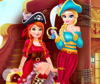Пиратские девушки Сокровище в гардеробе