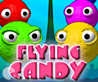 Летающих конфеты