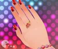 Студия маникюра полька стиль