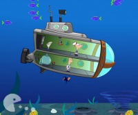 Финес и Ферб подводная лодка