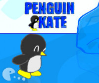 Пингвин на коньках