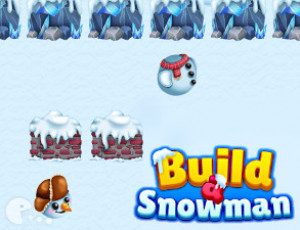 Построить снеговика